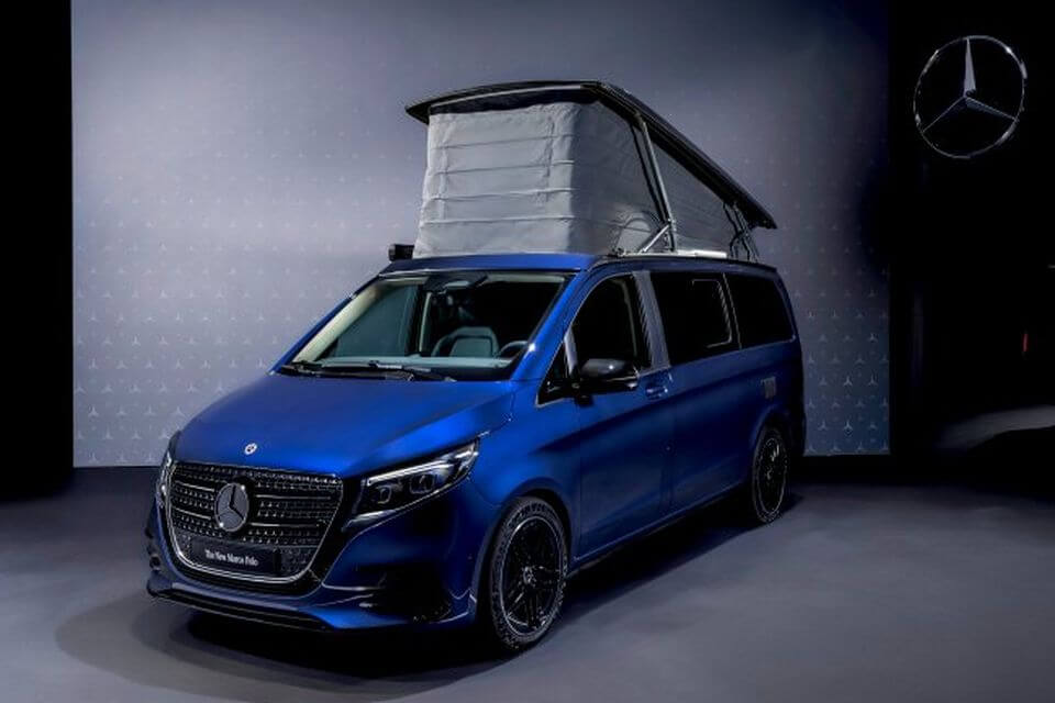 2026年2月に発表された小変更版Vクラス マルコポーロ